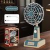Retro USB Foldable Three-Speed Rechargeable Desktop Fan