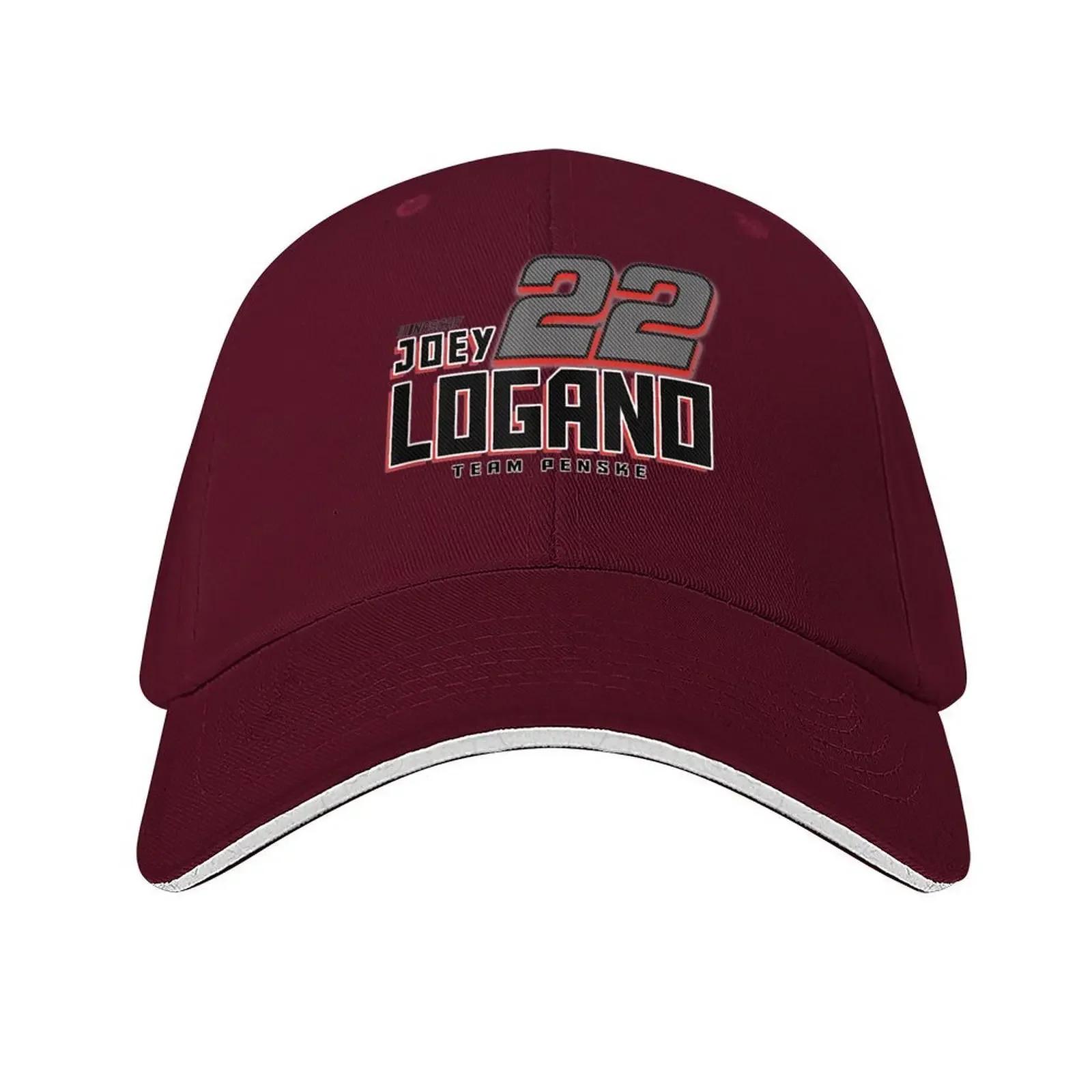 NASCAR  Joey Logano  Carbon Fiber Baseball Cap Wild Ball Hat Hat Beach Ball Cap Vintage Womens Beach Unisexs