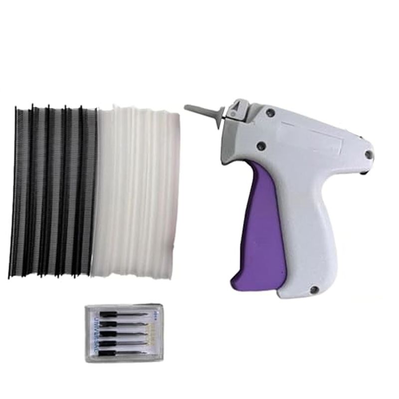 Značkovací pistole ABWR - Pistole na jemný steh pro oblečení - Mini startovací sada nástrojů na šití - Značkovací pistole na oblečení pro rychlé šití