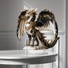 Acrylic Dragon Figurines Sculptures Lovely Animal Statues Decorative Ornaments for Living Room,Bedroom Home Decorations
