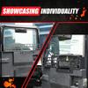 For Land Rover Defender 2004-2019 Car Tailgate Glass Window Storage Fence Bracket Storage Bracket Car Modification