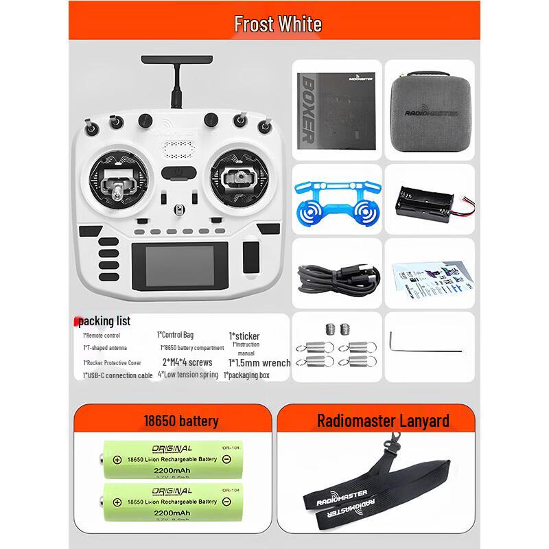 RADIOMASTER Boxer ELRS 2.4G FPV RC Transmitter with AG01 Gimbals