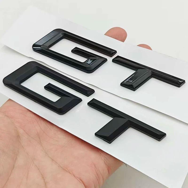 3D ABS Car Styling GT Rear Trunk Badge Sticker Decals for BMW 3 5 6 GT Series F34 G32 - Auto Tail Accessories ut2