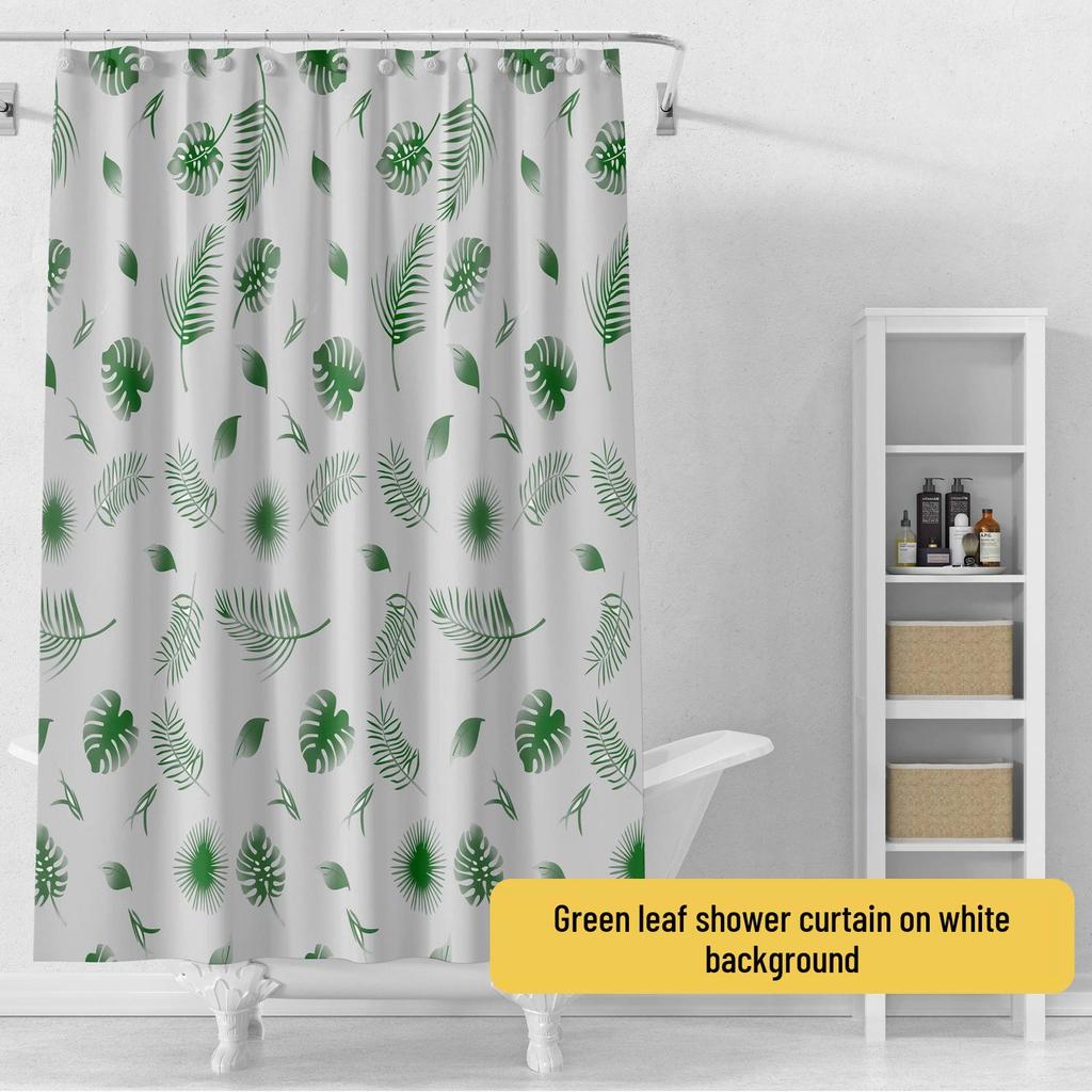 Cross-Peva Shower Curtain: No-Punch, Moisture-Proof, Waterproof, Quick-Dry, Thickened Partition for Dormitory or Bathroom