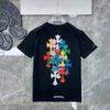 D49 Vara 2026 Nou Bumbac de Înaltă Calitate Gât Rotund Larg Mărime Mare Tricou pentru Bărbați și Femei Tricou pentru Cuplu