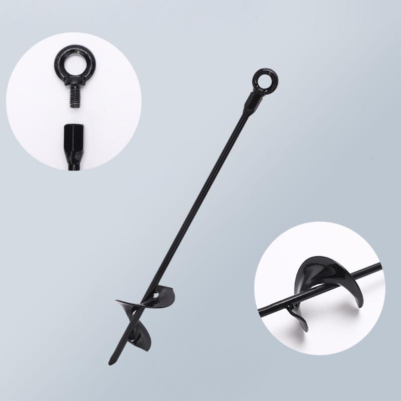 4pcs Trampoline Stakes Ground Anchors Hinds Wind Trampoline Anchors for Camping Tents, Fence Posts, Trampolines, Gazebos