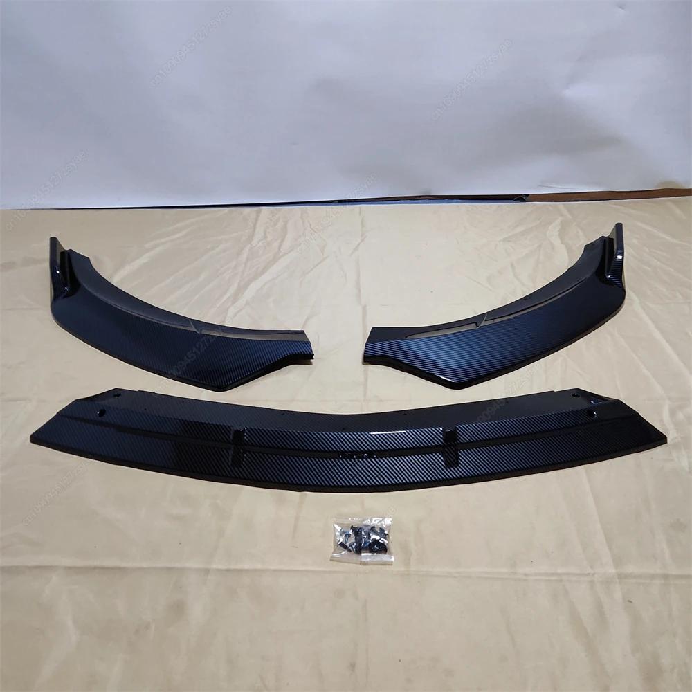 Front Bumper Lip Diffuser BodyKits Spoiler Splitter Tuning For Mercedes Benz CLA Class C117 W117 CLA180 200 220 260 2016-2019