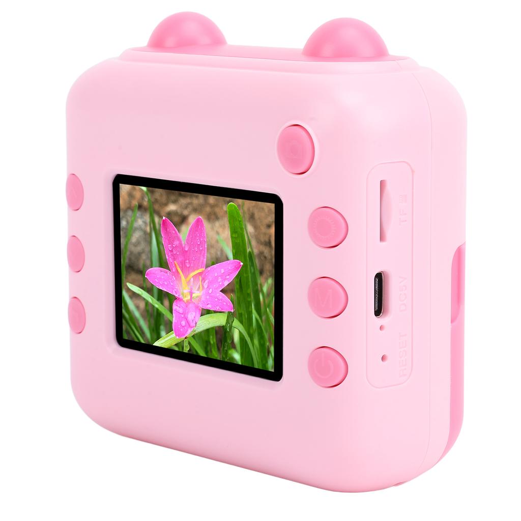 Instant Camera 48MP 1080P 2.4 Inch IPS Screen Supports Digital Zoom Kids Digital Selfie Camera Toy