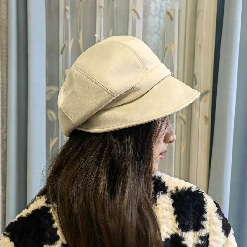 

Новая осенне-зимняя восьмиклинка, универсальная шляпа-федора, кепка газетчика, повседневная шляпа художника, модная шляпа One Size