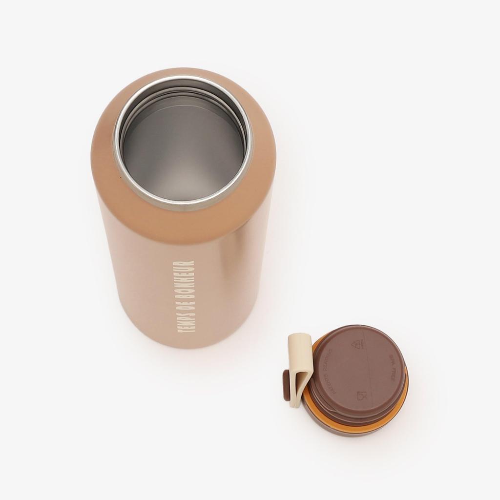 Afternoon Tea Living JN63 Stainless Steel Water Chlorette Beige Bottle, 480ml,