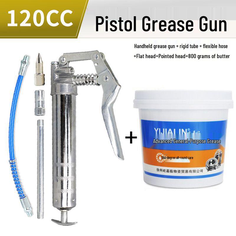Mini One-Hand High-Pressure Grease Gun with Auto Air Venting