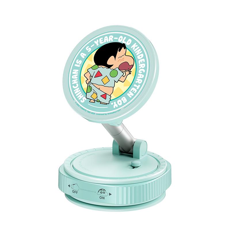 Crayon Shin-chan QS6 Magnetic Phone Stand - Cartoon Desktop & Car Suction Cup Holder