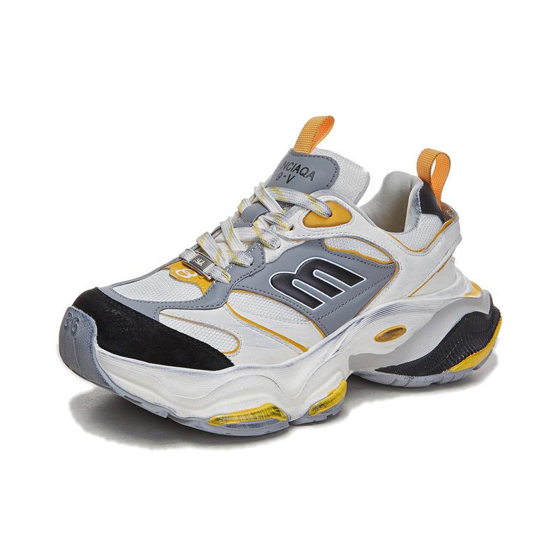 New Dad Shoes Women's 2025 Spring Thick-soled Heightening Sports Shoes Women's Casual Versatile Shoes Women's Breathable Women's Shoes