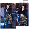 Brightlara Women's Police Military Costume, Halloween Costume (cos063-BK-M)
