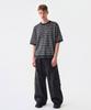 CUTZ Cool Touch Striped Short Sleeve Knit