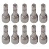 10PC Magnetic Nut Driver Set Highly Efficient for Nuts Tightening with 8mm Socket 42mm Length and Chrome Vanadium Steel
