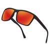 Buiten Sport Brillen Vierkante Zonnebrillen Brillen Gepolariseerde Rode Glazen Heren Brillen UV400 Brillen Wandelen Klassieke Zonnebrillen