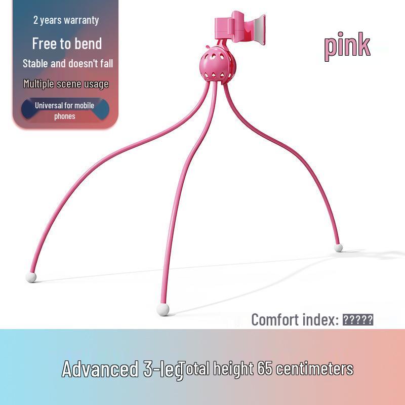 Octopus Phone Holder: Lazy Bedside Stand for Dorm Binge-Watching