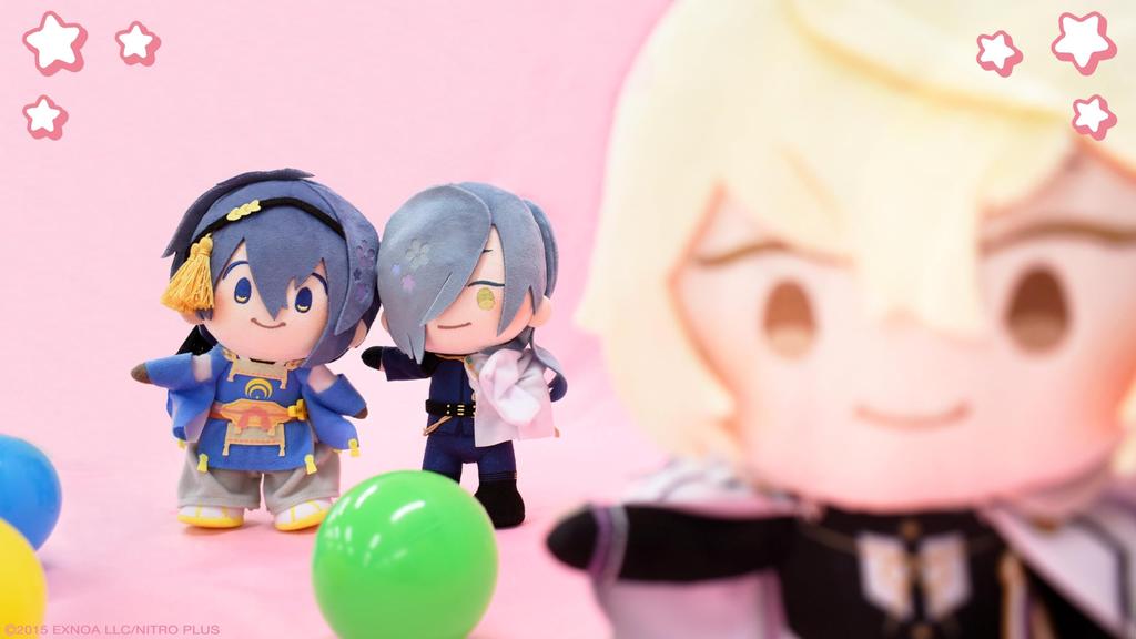 [Wanpaku Touken Ranbu] Plüschtier für unterwegs 01Mikazuki Munechika