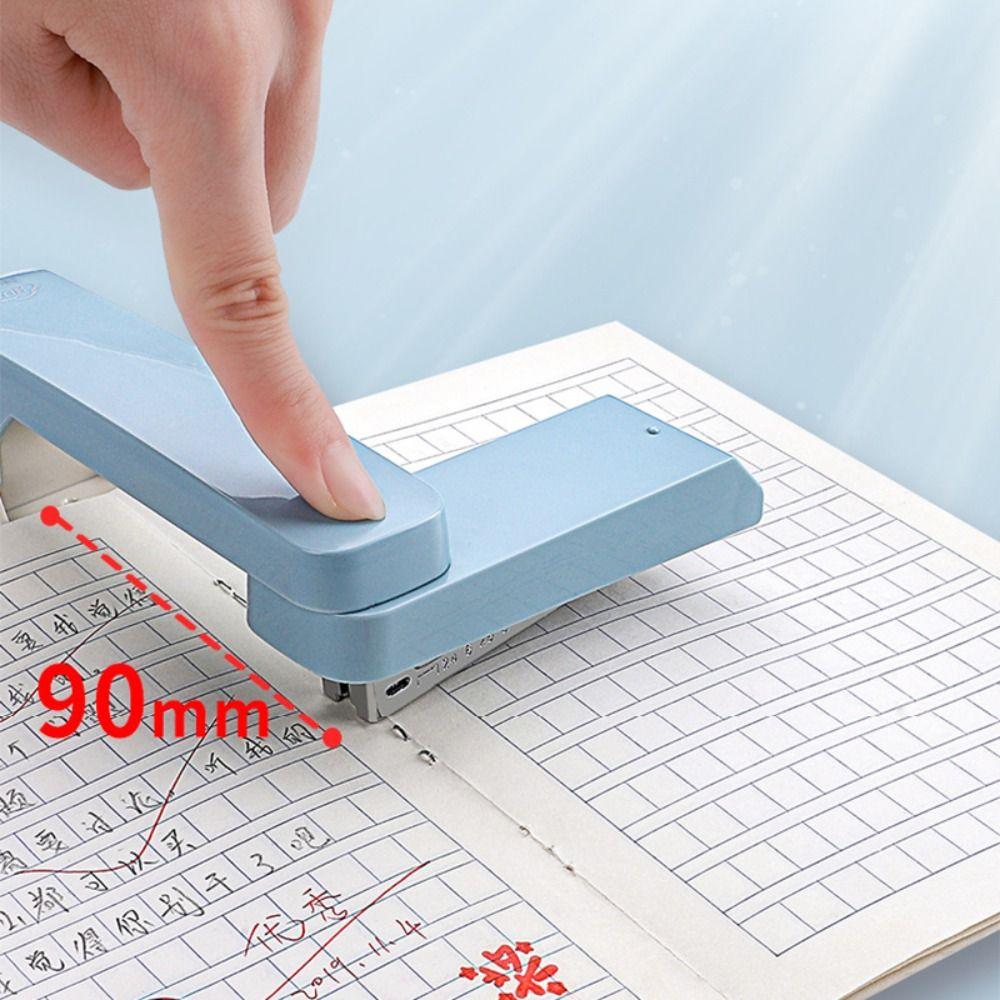 Metal Long Stapler 360 Degree Rotary Bookbinding Machine Manual Binding Tool  Bookbinding Supplies