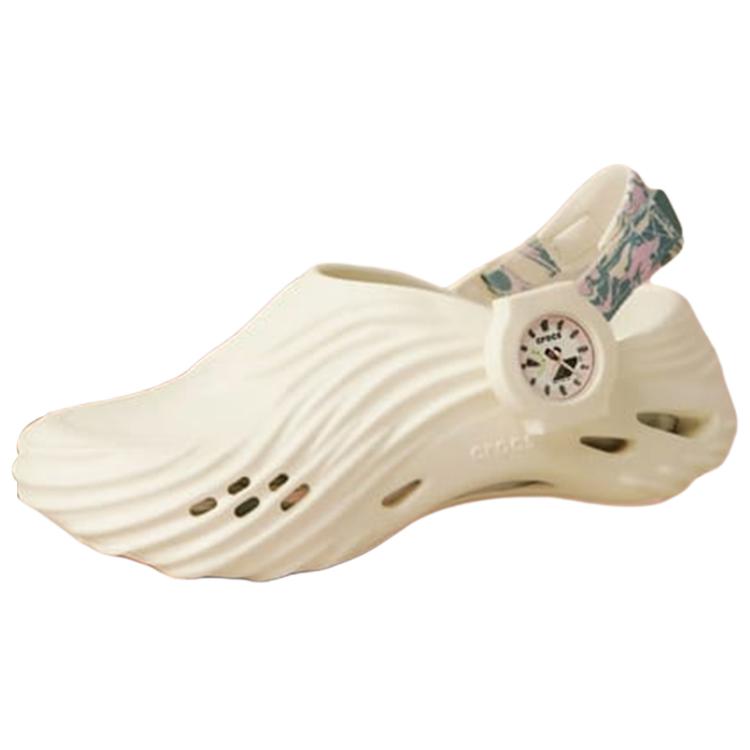 G-SHOCK x Crocs Echo Wave Comfortable & Stylish Hole Shoes Unisex Beige