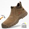 Insulated Plastic Toe Cap Safety Shoes Welding Work Shoes Anti-slip Rubber Outsole Safety Sneakers for Work Anti-puncture Boots