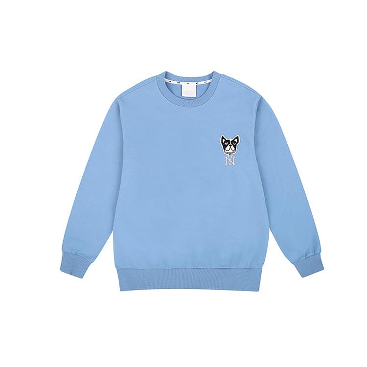 MLB Sweatshirts Unisex Blue Crew Neck Moderate Regular 31MTC1011-50U XXL