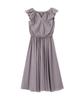 Jill by Jill Stuart Women's Casual Dress with Balloon Sleeves, Charcoal Gray