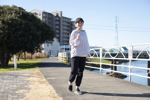 Pure Walker Women's Hands-Free Shoes PW1501, Size 22.5cm, Gray