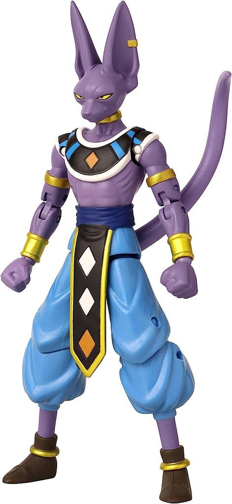 Dragon Ball Super Dragon Stars Action Figure God of Destruction Beerus DRAGON BALL SUPER DRAGON STARS BEERUS 6-inch (Version 2) [Used]