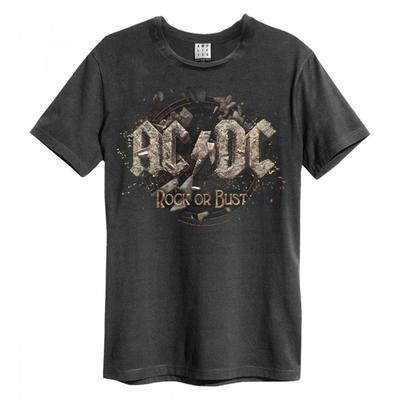 Amplified Unisex Adult Rock Or Bust AC/DC T-Shirt