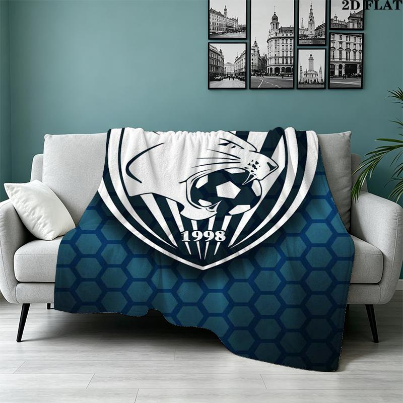 Municipal Grecia Print Flannel Blanket High Quality Warm Comfortable Cover for All Seasons Perfect for Gifts Home Decor