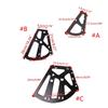 1 Pairs Cabinet Hinge Fan Shape 1/2/3 Layers Drawer Hinges Replacement Fittings Flip Frame Hinges Furniture Hardware