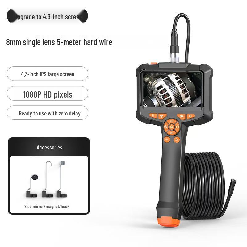 4.3" IP67 HD Screen Handheld Car Diagnostic Pipe Camera Endoscope