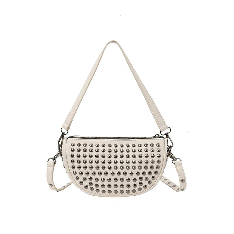 

rivets chains cylinders women s bags mini shoulder bags small cylindrical bags