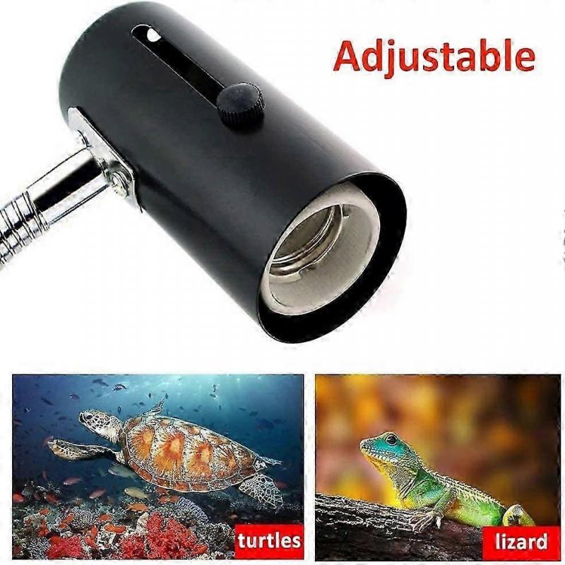 E27 with Clip and 1.8m Cable for Reptile Light (without Bulb)