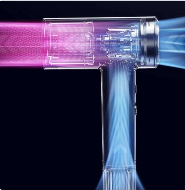 XIAOMI MIJIA H700 Высокоскоростные фены 102 000 об/мин Цветной HD-экран Интеллектуальный — фото 6