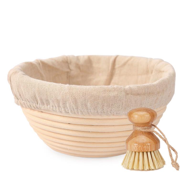 6,5-Zoll Ovales Gärkörbchen-Set