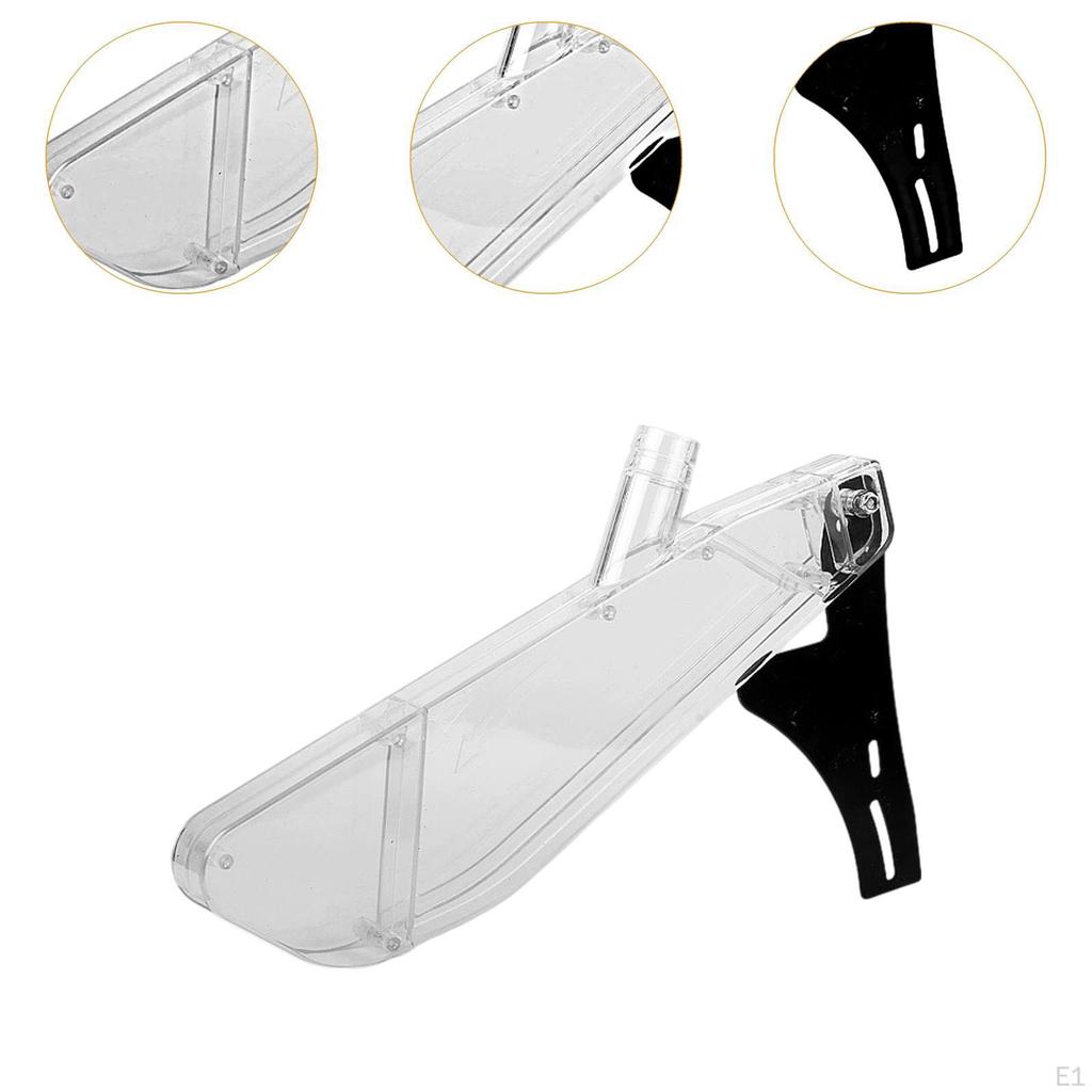 Ochranný kryt kotouče stolní pily pro ochranu dřeva a akrylové pouzdro