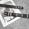 Unisex Retro Metal Sword Buckle Belt – Trendy, Versatile, and Niche Design
