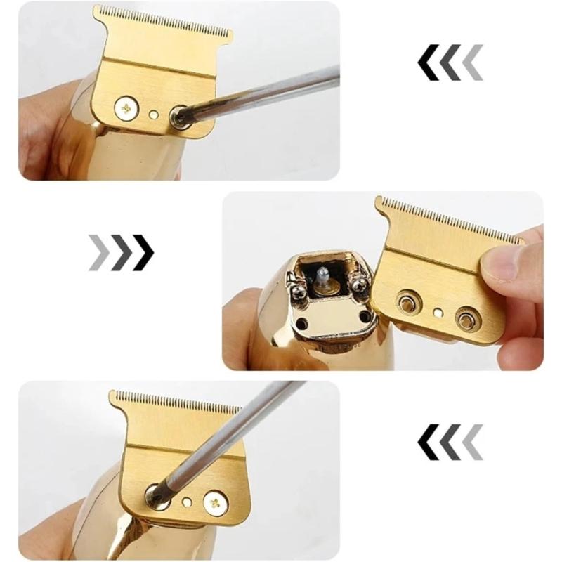 Barber Trimmer Clippers Blade Cutter Head Assembly for 707 787 Hair Clippers Accessories For Professional Home Salon Use