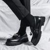 Fashion Men's Luxury Platform Leather Oxford Formal Leather Shoes Men Fashion Trend Handmade Men's Moccasins Casual Mens Hot Sale Shoes