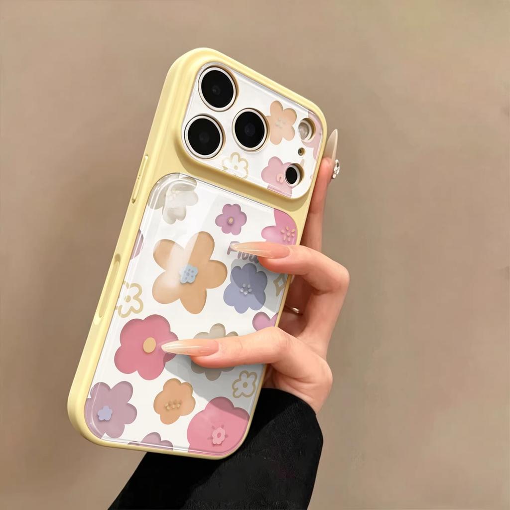 Colored Flowers for iPhone17ProMax Phone Case 16/15Plus Niche Apple 14Pro Creative 13