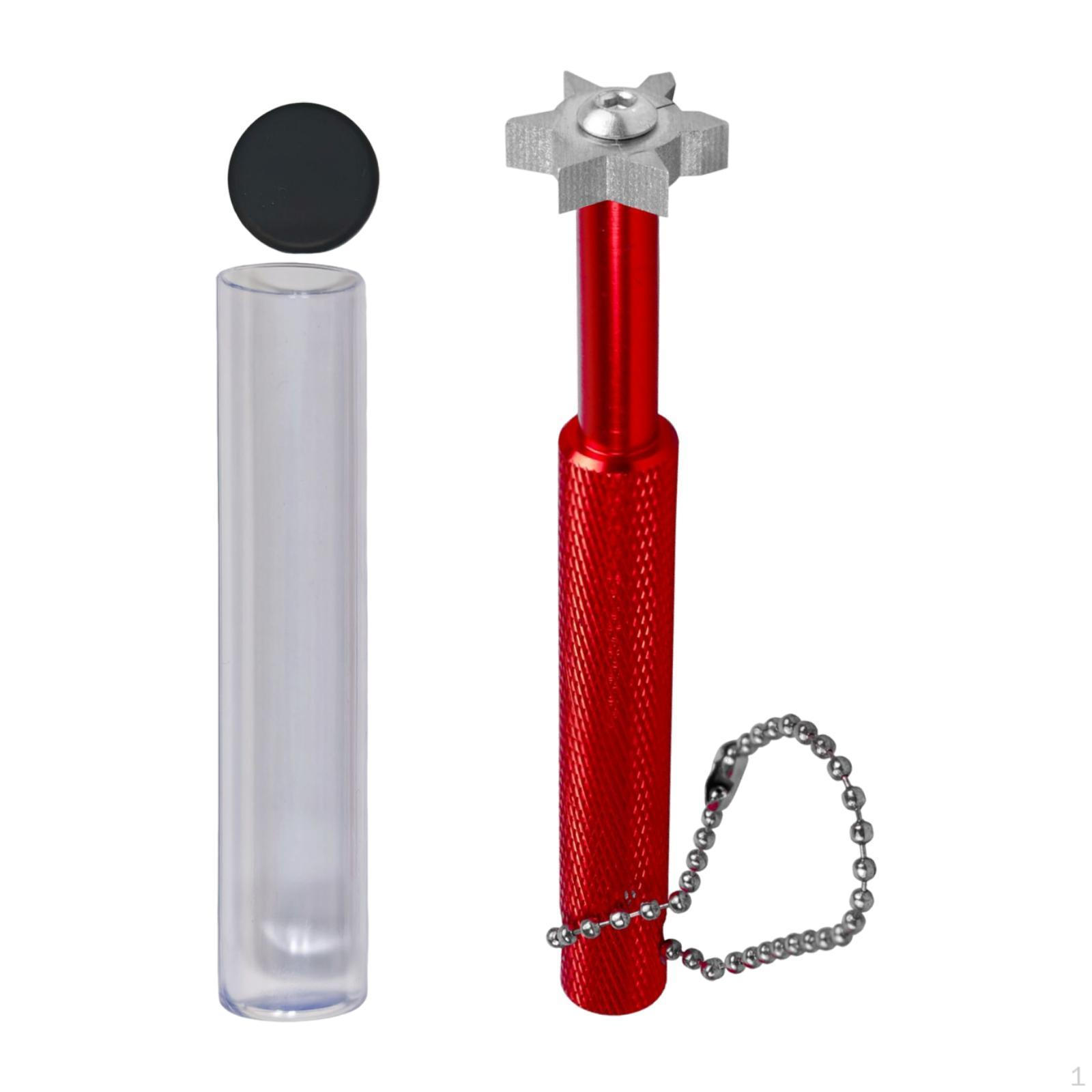 

Точилка для канавок для гольф-клюшек с 6 головками, эффективный компактный инструмент для очистки и восстановления канавок, портативный для оптимального