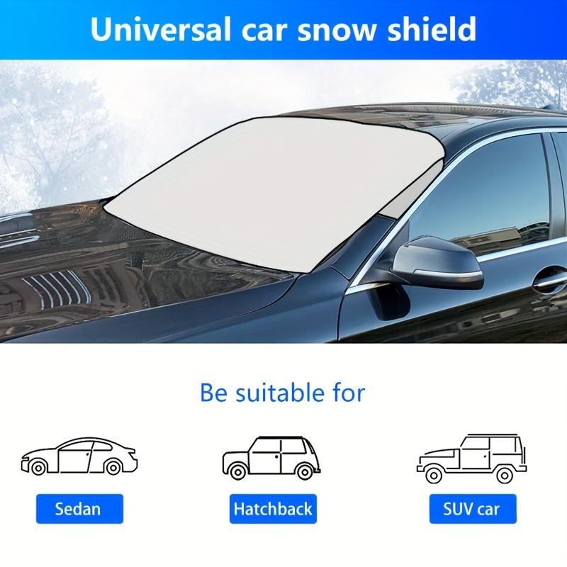 Universal Front Car Snow Frost Cover Windshield Outdoor Waterproof Winter Automobiles Exterior Protection Sunshade ProtectorWindshield Sunshades 1