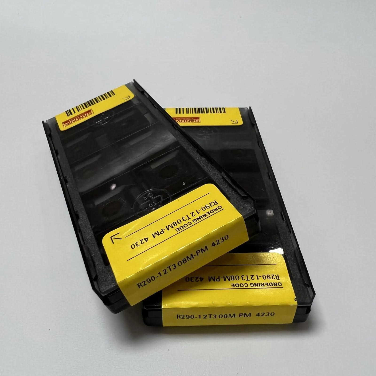 

Original Sandvik / R290-12T308M-PM 4230 / CNC lathe carbide blade 10 PCS