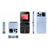 I15 Pro Flip Phone 2,4-calowy ekran GSM 2G Sieć Typ C Port ładowania Bluetooth Odtwarzanie wideo Podwójna karta SIM Latarka Telefon 1300 mAh