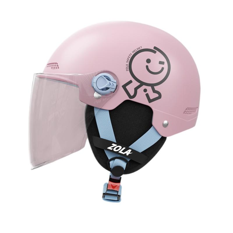 

Шлем Женский Шлем для Электромобиля Шлем для Электромотоцикла Съемные Защитные Накладки для Ушей Универсальный Полушлем для Четырех Сезонов average size