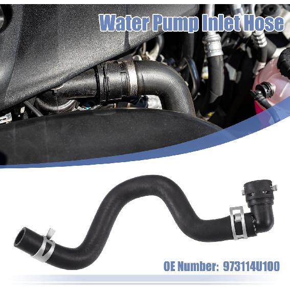 ACROPIX Car Hose-Water Inlet HVAC Heater Hose Fit for Hyundai Sonata Hybrid 2011-2015 for Kia Optima 2011-2016 No.973114U100 - Pack of 1