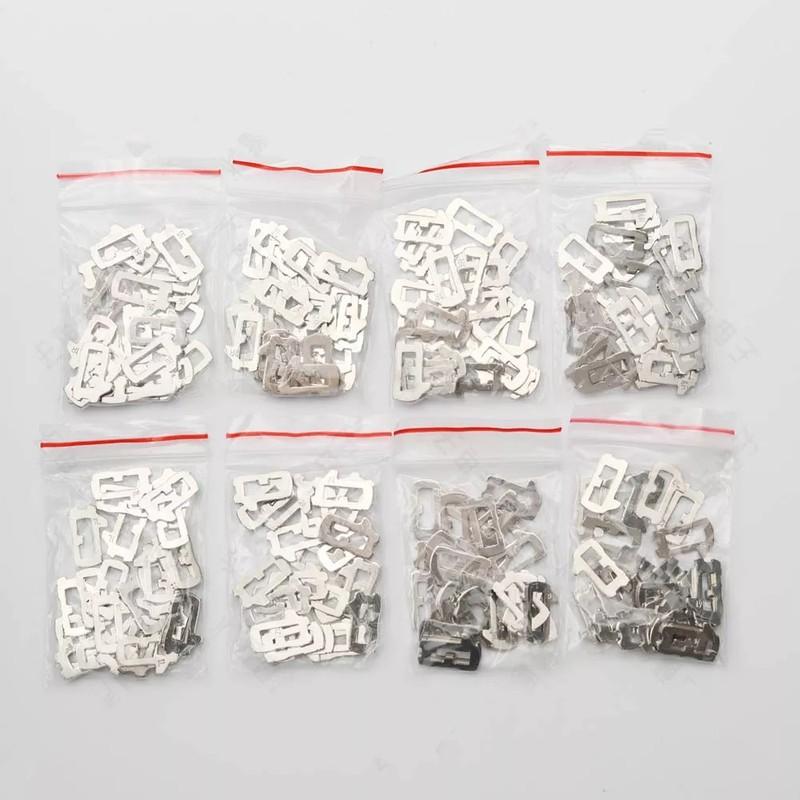 200pcs/lot HU100 Car Lock Wafer Key Repair Kits Accessory External Milling Car Lock Reed Plate For Chevrole For Buik